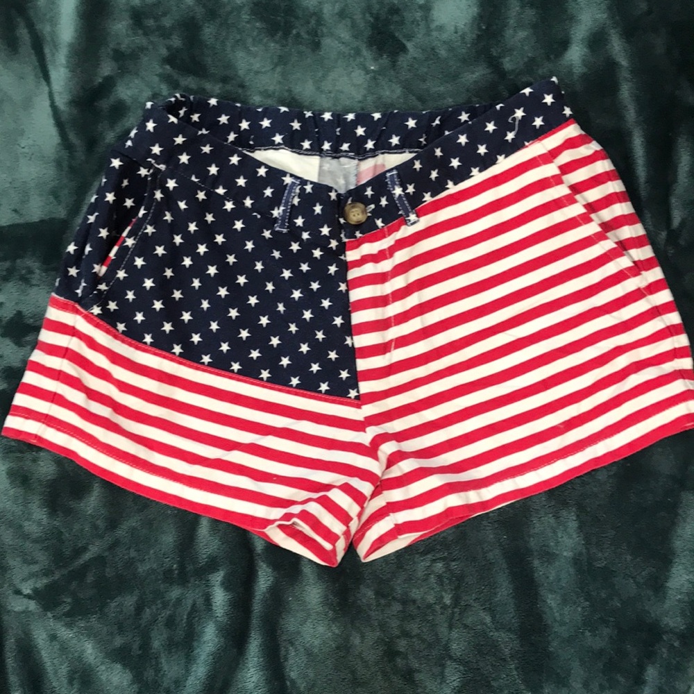 Chubbies “Miss Merica’s” American Flag shorts